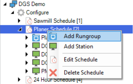Adding RunGroup