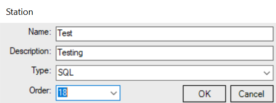 Creating Station