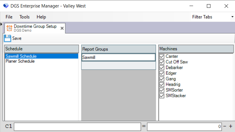 Selecting Schedules
