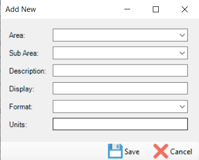 Add New KPI