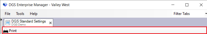 Input ToolBar