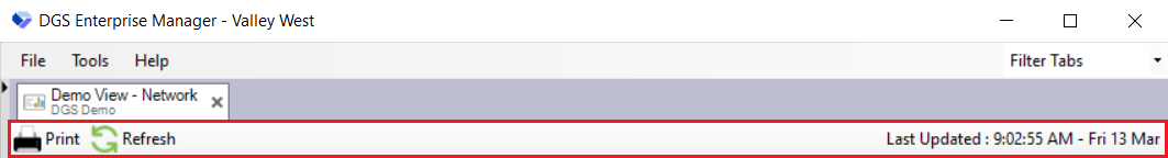 View ToolBar