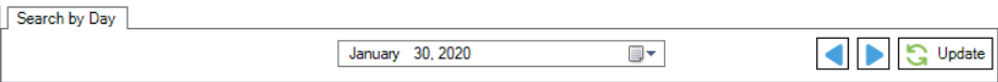 Inventry Close period shift selector