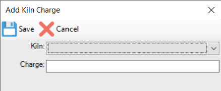 Kiln Add Charge Save